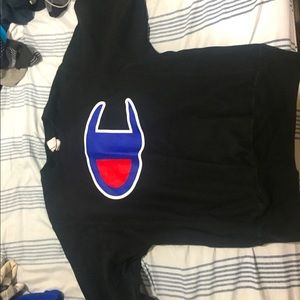 Black Thick Champion Long Sleeve Size Medium